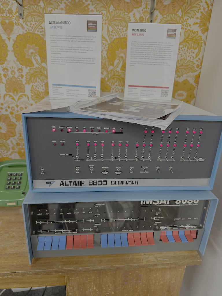 The early days: Altair 8800 and IMSAI 8080